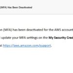 AWS root account MFA Deactivate 02